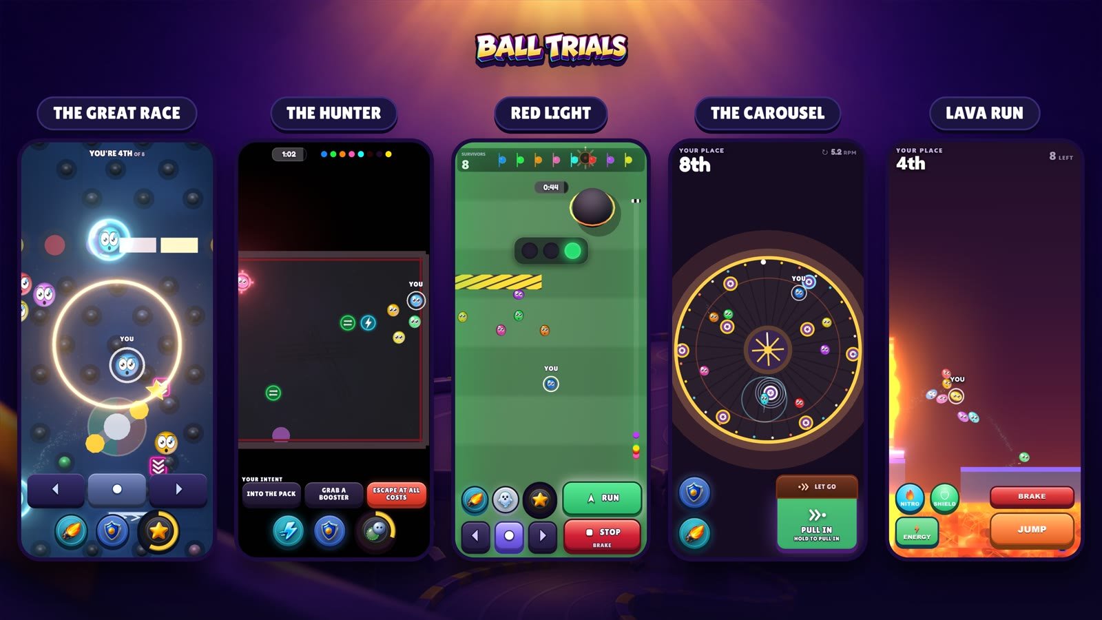 The five trials of BallTrials